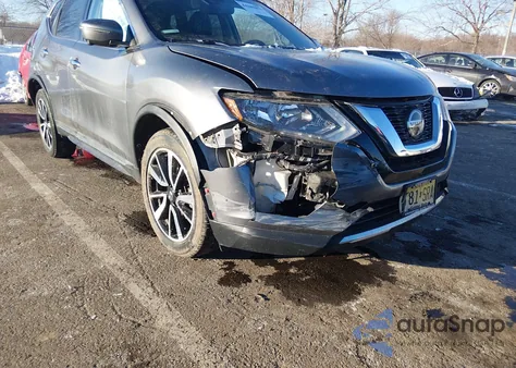 2019 Nissan Rogue Sl из США, поврежденный, VIN 5N1AT2MV0KC767325